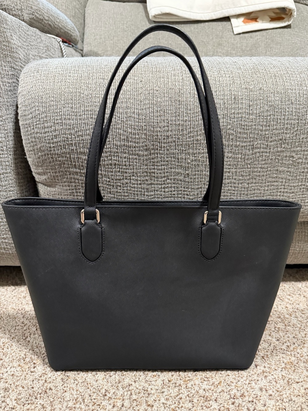 Kate Spade Tote Laurel Way Medium Dally Black Saffiano Leather - Picture 5 of 16